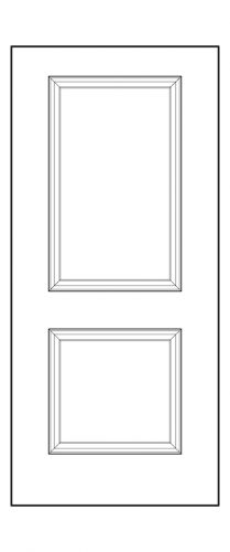 002 Door blank